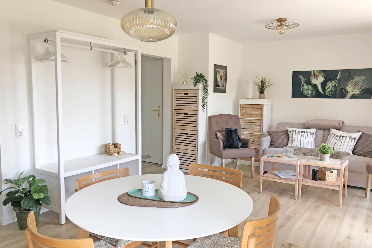 Fewo1846 Strandresidenz Wassersleben - Ostseenest - Modernes Studioapartment Mit Balkon Am Strand ハリスレー エクステリア 写真