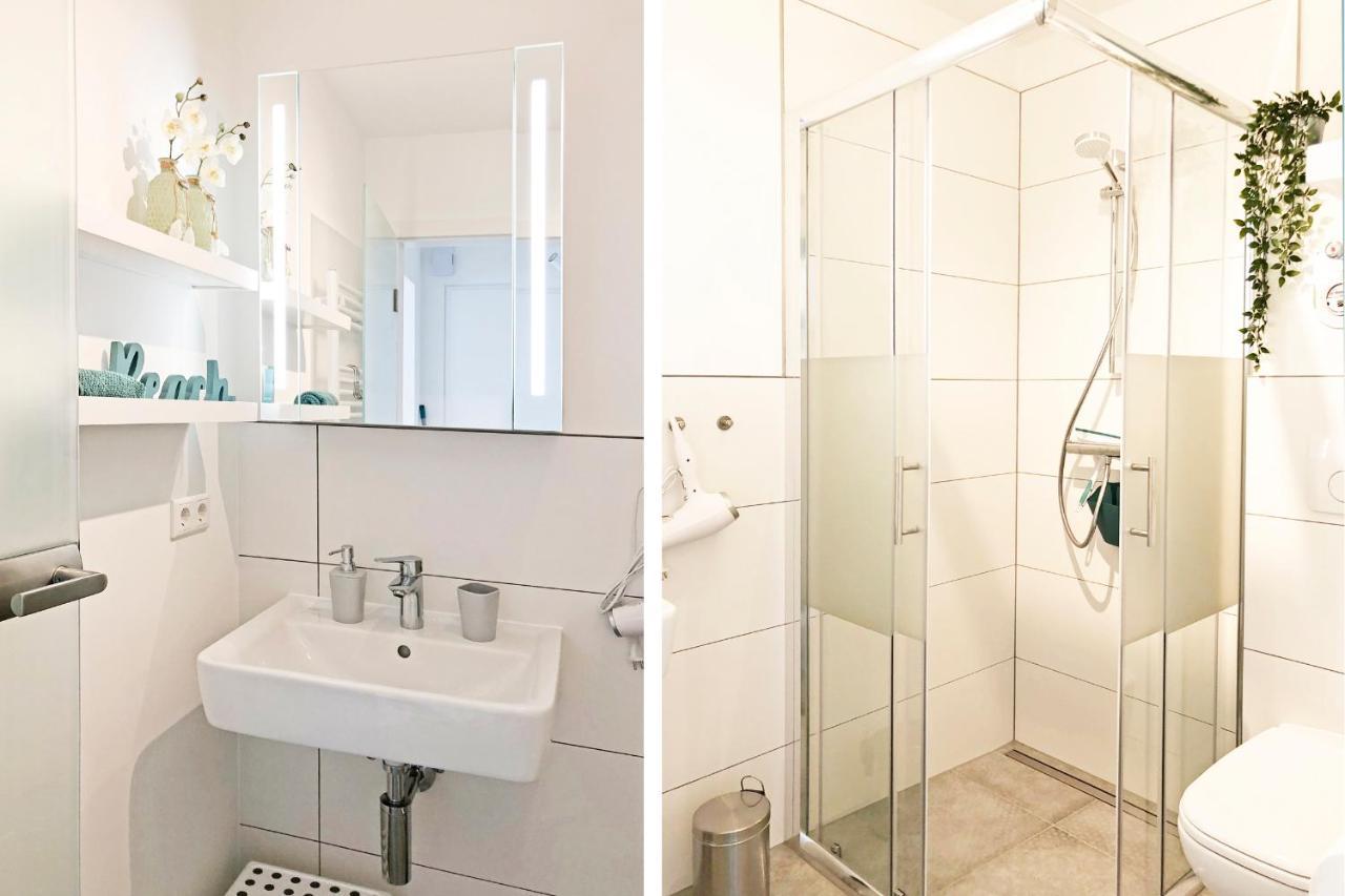 Fewo1846 Strandresidenz Wassersleben - Ostseenest - Modernes Studioapartment Mit Balkon Am Strand ハリスレー エクステリア 写真